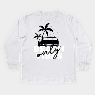 Beach vibes only Kids Long Sleeve T-Shirt